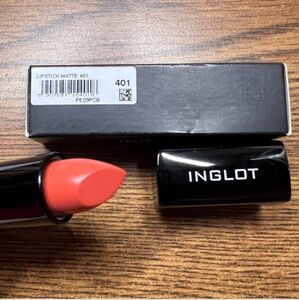 NWT Inglot Matte Lipstick 401 - SHADE OF ORNAGE